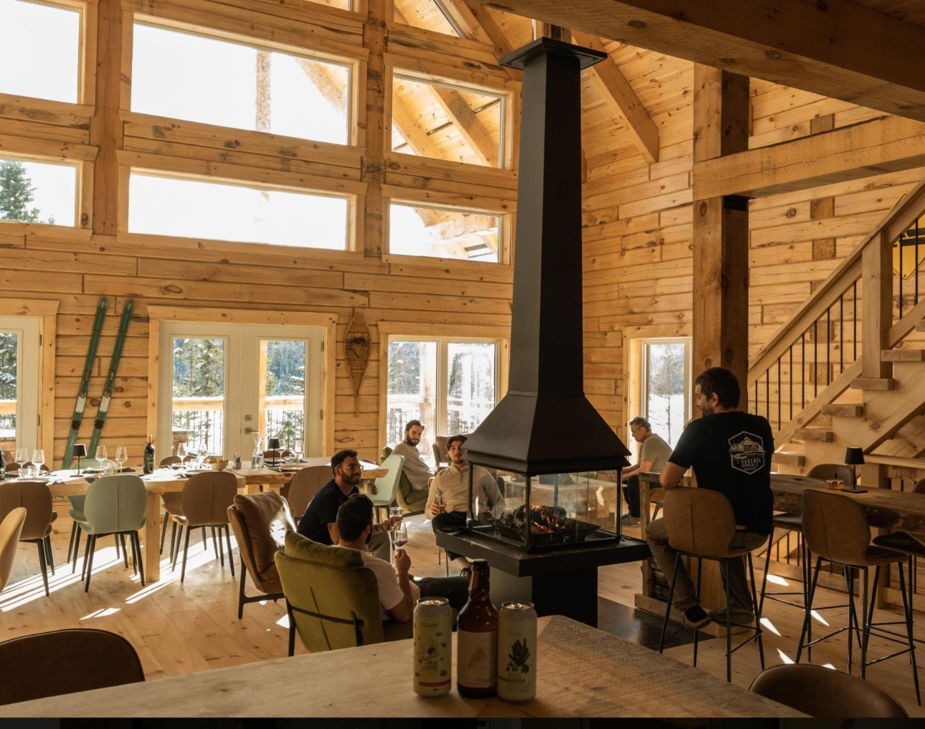 Auberge Boreale De Charlevoix Petit-Saguenay Eksteriør billede